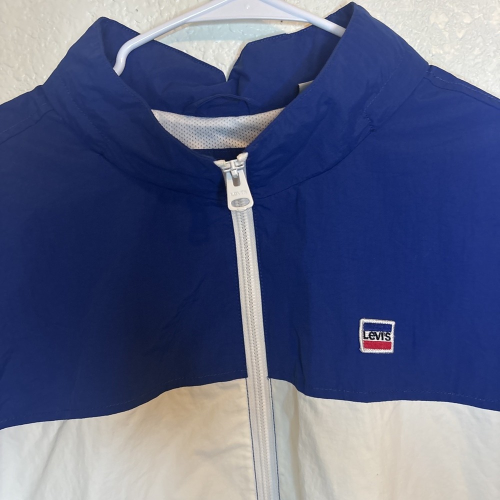 Levi's‎ Colourblock Stand Collar Jacket Men's  Size XL Windbreaker Jacket - Picture 2 of 16